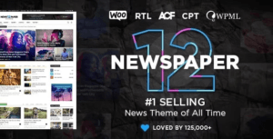 Newspaper WordPress Theme 12.7